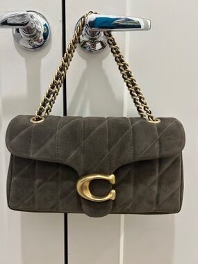 Coach (NWT) Tabby Shoulder Bag 26 With Quilting in Olive